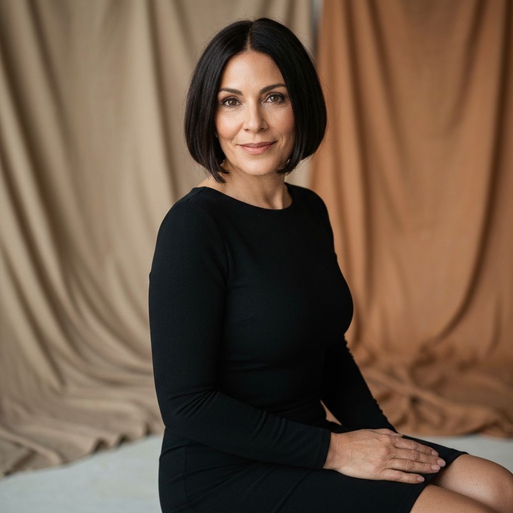 Elena Moretti, Creative Director of TESSITURA, in her atelier studio