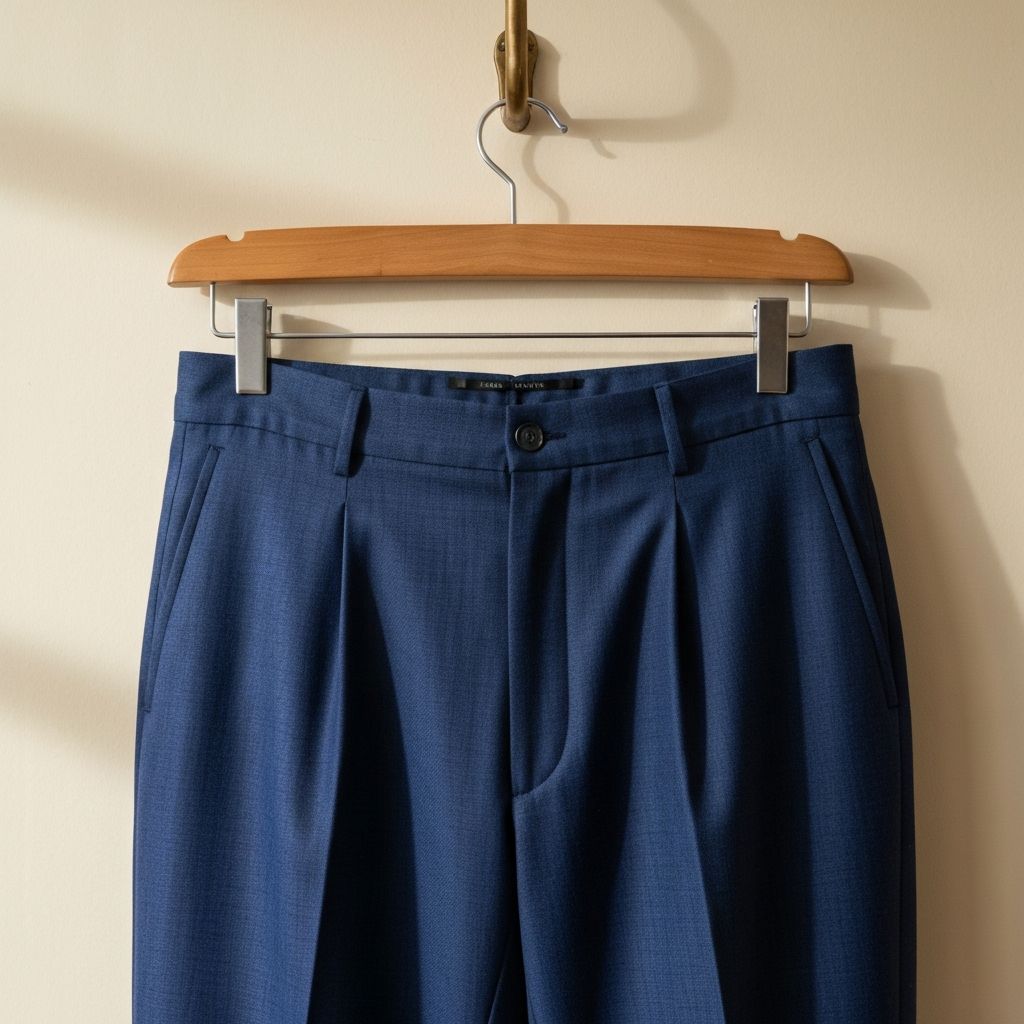 The Milano Trousers - Merino Wool Twill